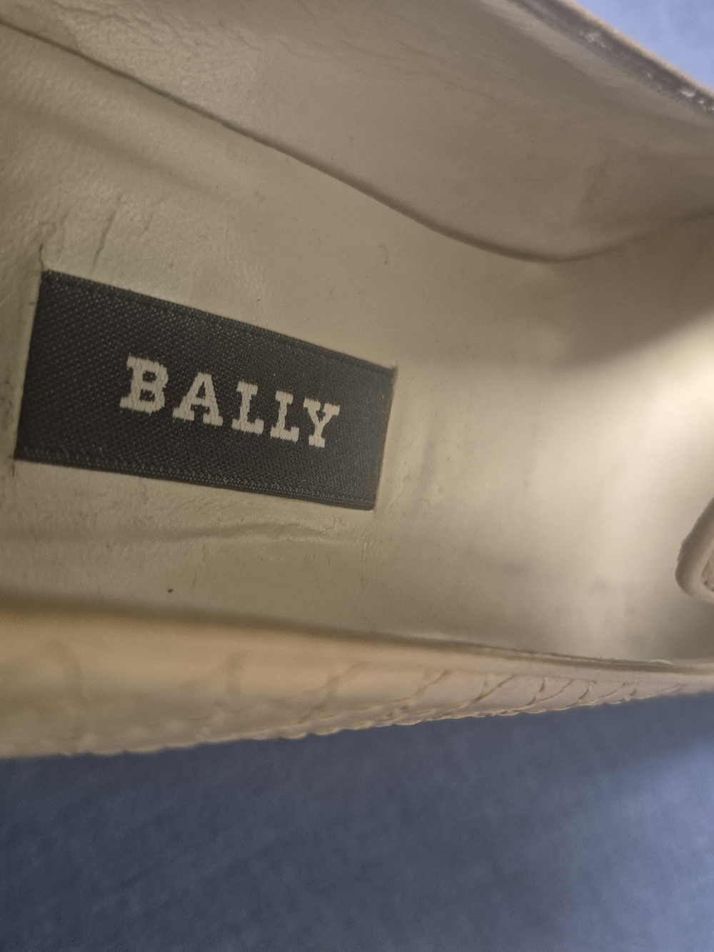 Bally Vintage Tan Quilted Leather High-Vamp Loafer Heels Old Money Corporate - Picture 3 of 12